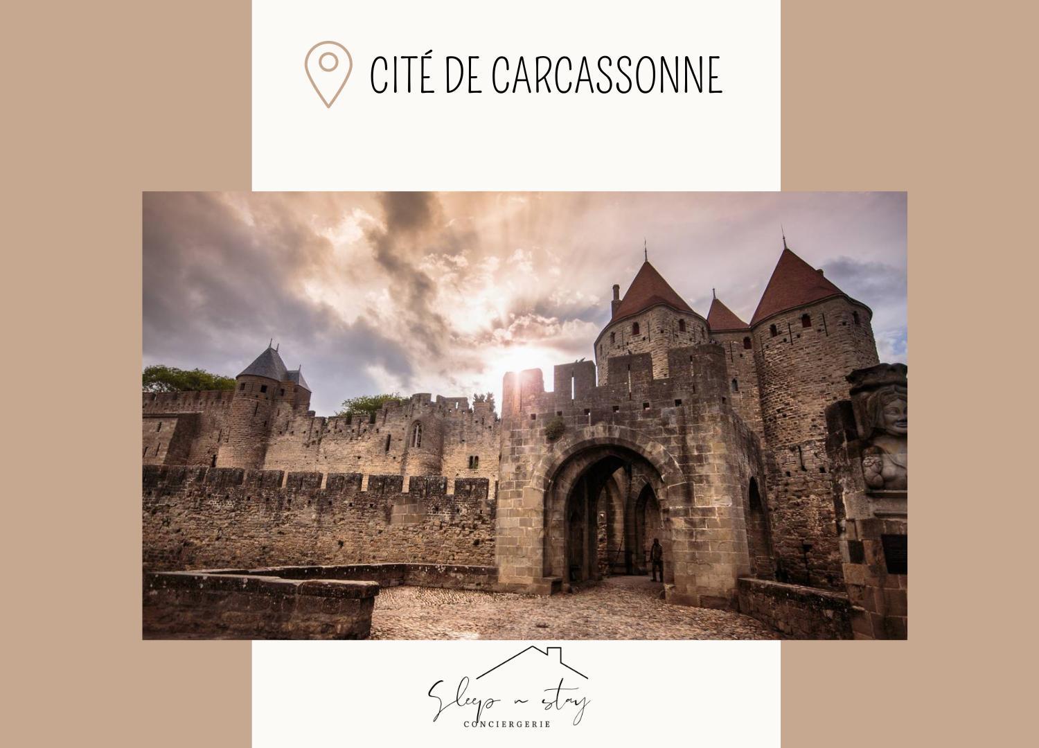Apartment Carcasses Carcassonne Bagian luar foto